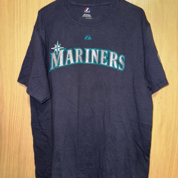 Maillot Vintage MLB Seattle Mariners Ichiro 51 - Majestic Blanc - Femme S - Occasion